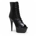 Angel - Black Vegan Leather - Street Sole