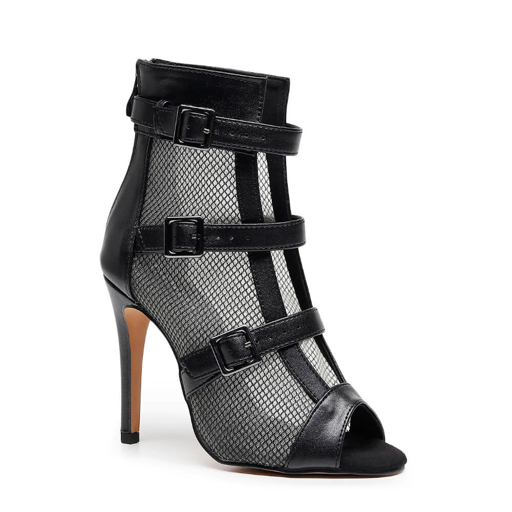 Azriel - Black Vegan Leather - Street Sole