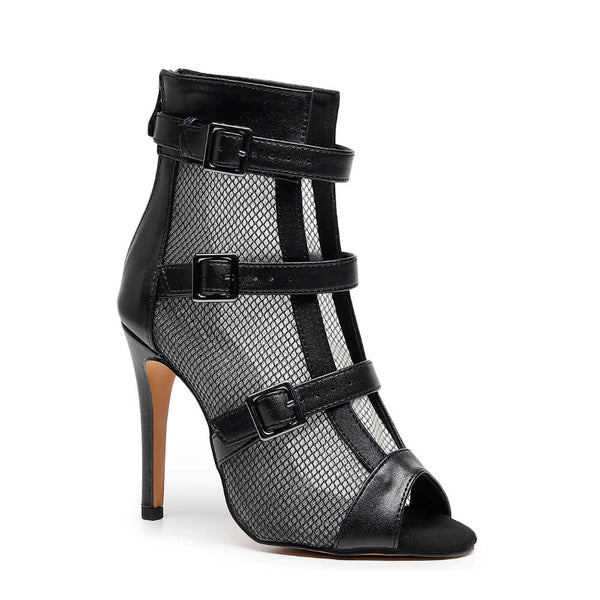 Azriel - Black Vegan Leather - Street Sole