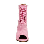 Bett - Rose Pink Vegan Suede - Street Sole