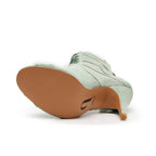 Bett - Sage Green Vegan Suede - Street Sole