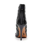 Bett - Black Vegan Leather   - Street Sole