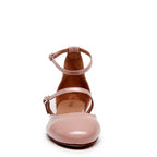 Blake - Latte Vegan Patent - Street Sole