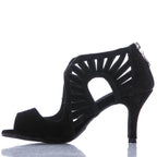 Camila - Black Vegan Suede - Street Sole