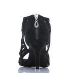 Camila - Black Vegan Suede - Street Sole