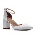 Charlie Block - White Satin - Street Sole