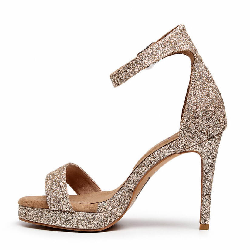 Chloe - Gold Glitter - Street Sole