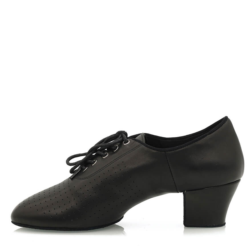 Clarke - Cuir de chèvre noir - Semelle en daim