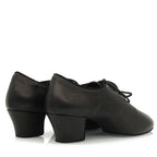 Clarke - Cuir de chèvre noir - Semelle en daim