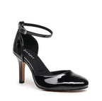 Claudette Wide Fit - Noir verni végan - Semelle Street