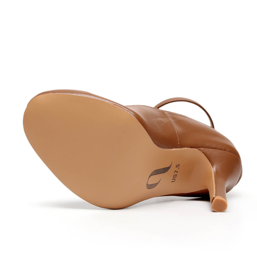 Claudine Wide Fit - Truly Nude Shade Six - Street Sole