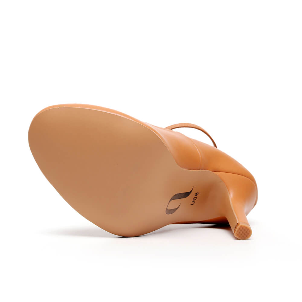 Claudine Wide Fit - Truly Nude Shade Four - Street Sole