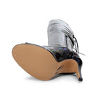 Damage - Black Vegan Rainbow Reflective - Street Sole