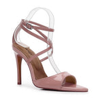 Daneah - Latte Vegan Patent - Street Sole