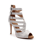 Denee - Ivory Metallic Snake - Street Sole