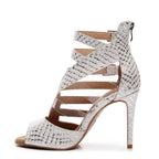 Denee - Ivory Metallic Snake - Street Sole