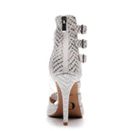 Denee - Ivory Metallic Snake - Street Sole
