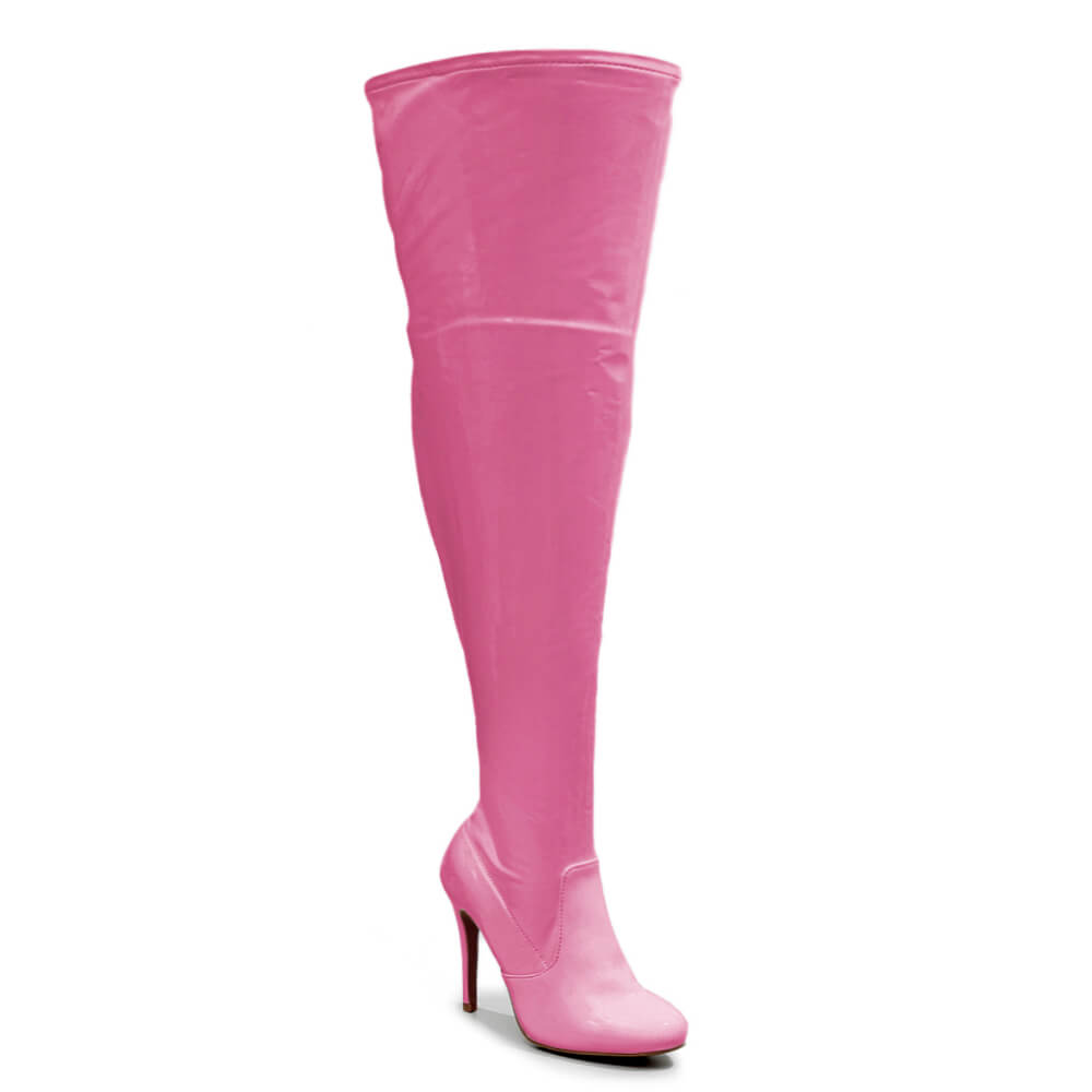 Devilla Tailles Inclusives - Rose Vegan Vernis - Semelle Street - Vari ...