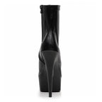 Devon - Black Vegan Leather - Street Sole