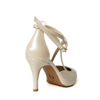 Dilara - Ivory Vegan Leather - Street Sole