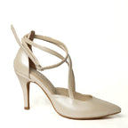 Dilara - Ivory Vegan Leather - Street Sole