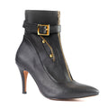 Esra - Black Vegan Leather   - Street Sole