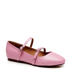 Gale - Light Pink Vegan Leather - Street Sole