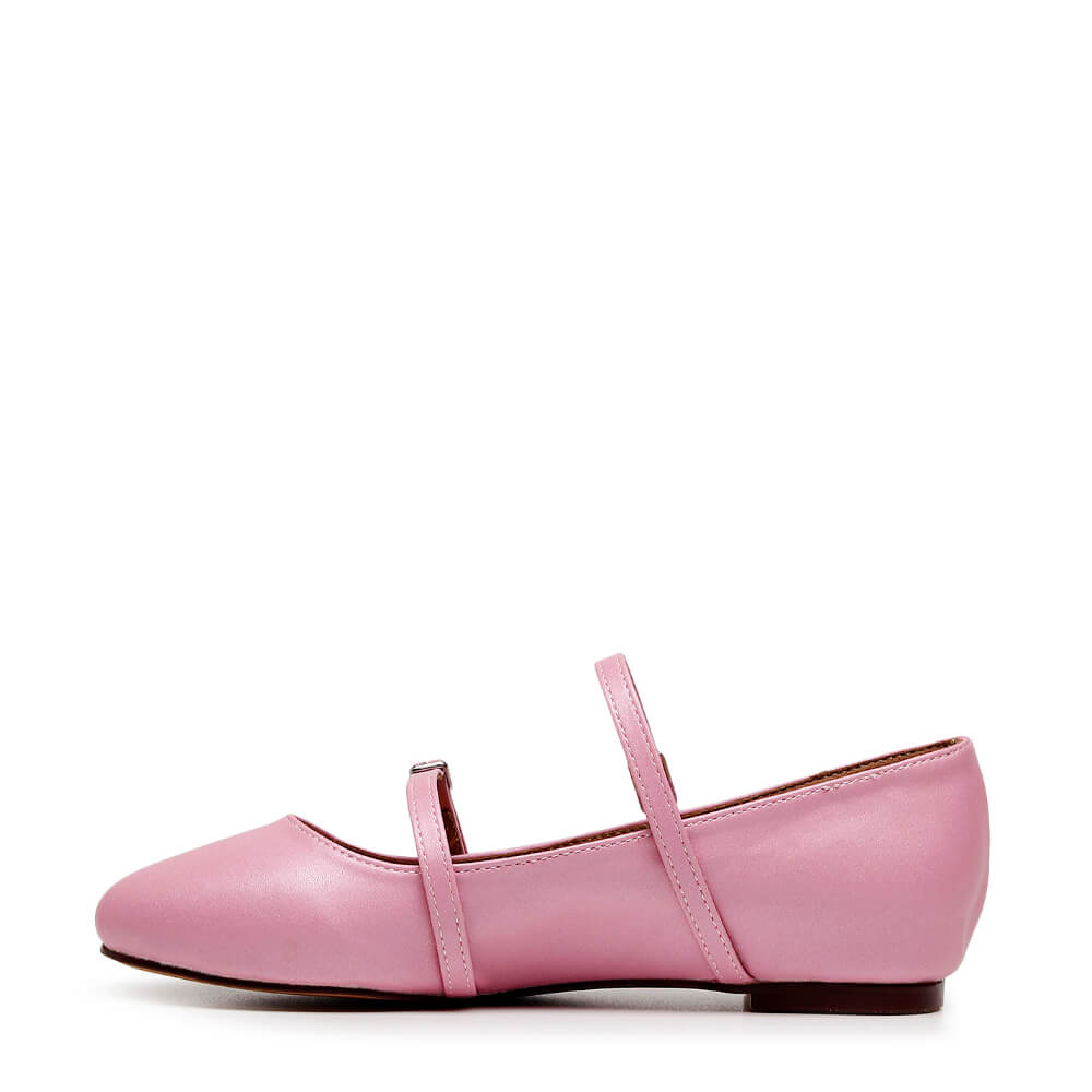 Gale - Light Pink Vegan Leather - Street Sole
