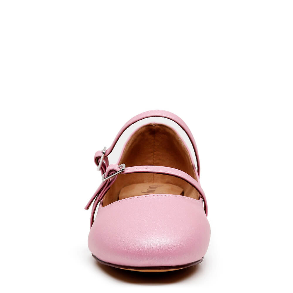 Gale - Light Pink Vegan Leather - Street Sole
