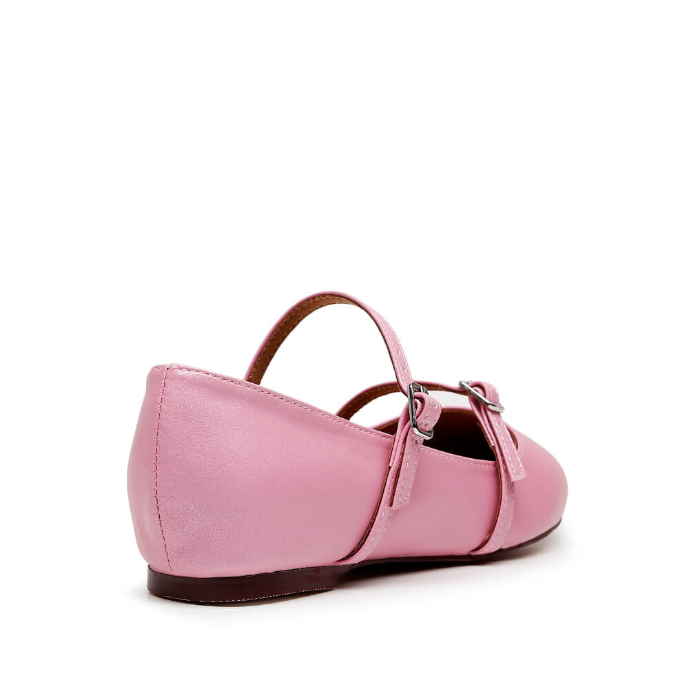 Gale - Light Pink Vegan Leather - Street Sole