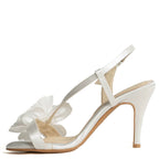 Gulya - Satin blanc - Semelle de rue