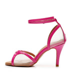 Harley - Pink Vegan Patent - Street Sole