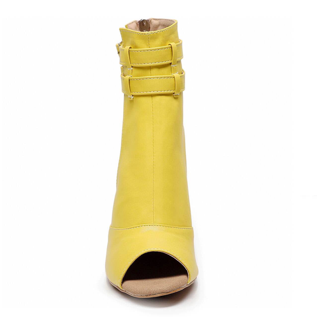 Hope - Yellow Vegan Leather - Rubber Sole