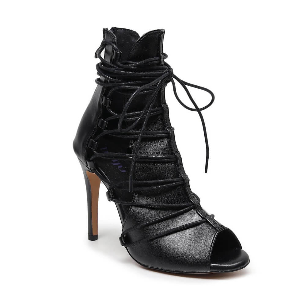 Dance heels booties hotsell