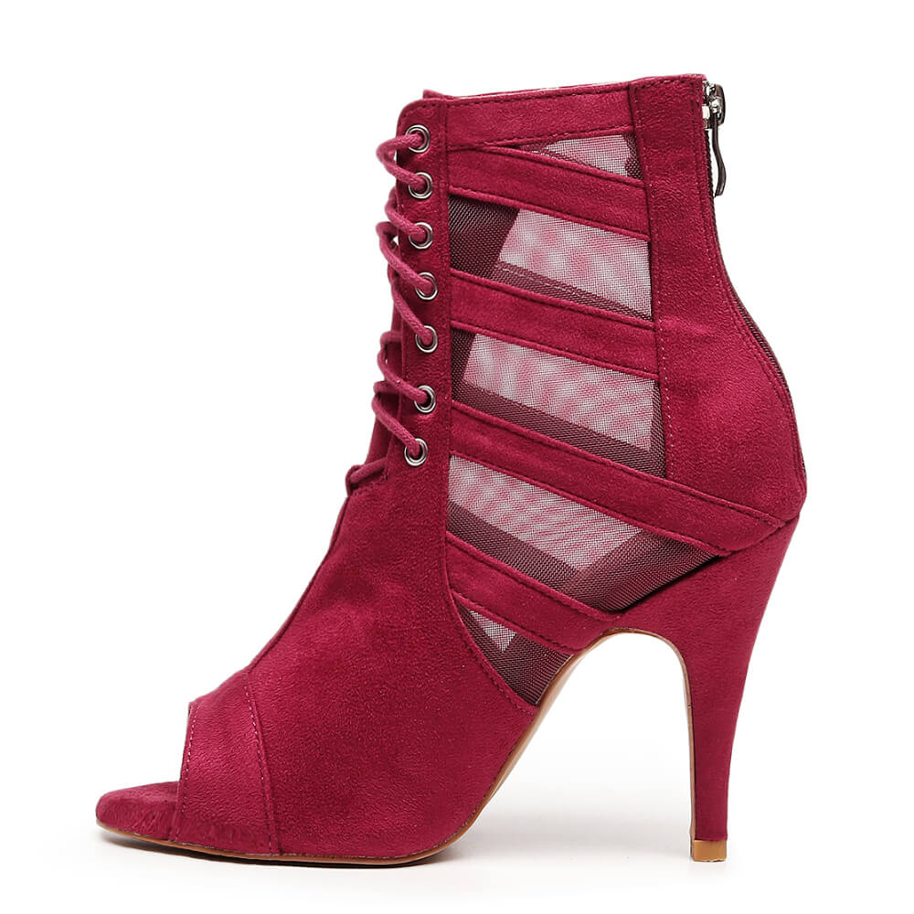 Jett - Burgundy Vegan Suede - Street Sole