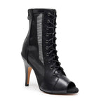 Koda - Black Vegan Leather   - Street Sole