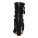 Lennox - Black Vegan Suede - Street Sole