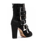 Lennox - Black Vegan Suede - Street Sole