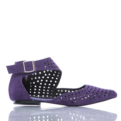 Leola - Purple Suede - Street Sole