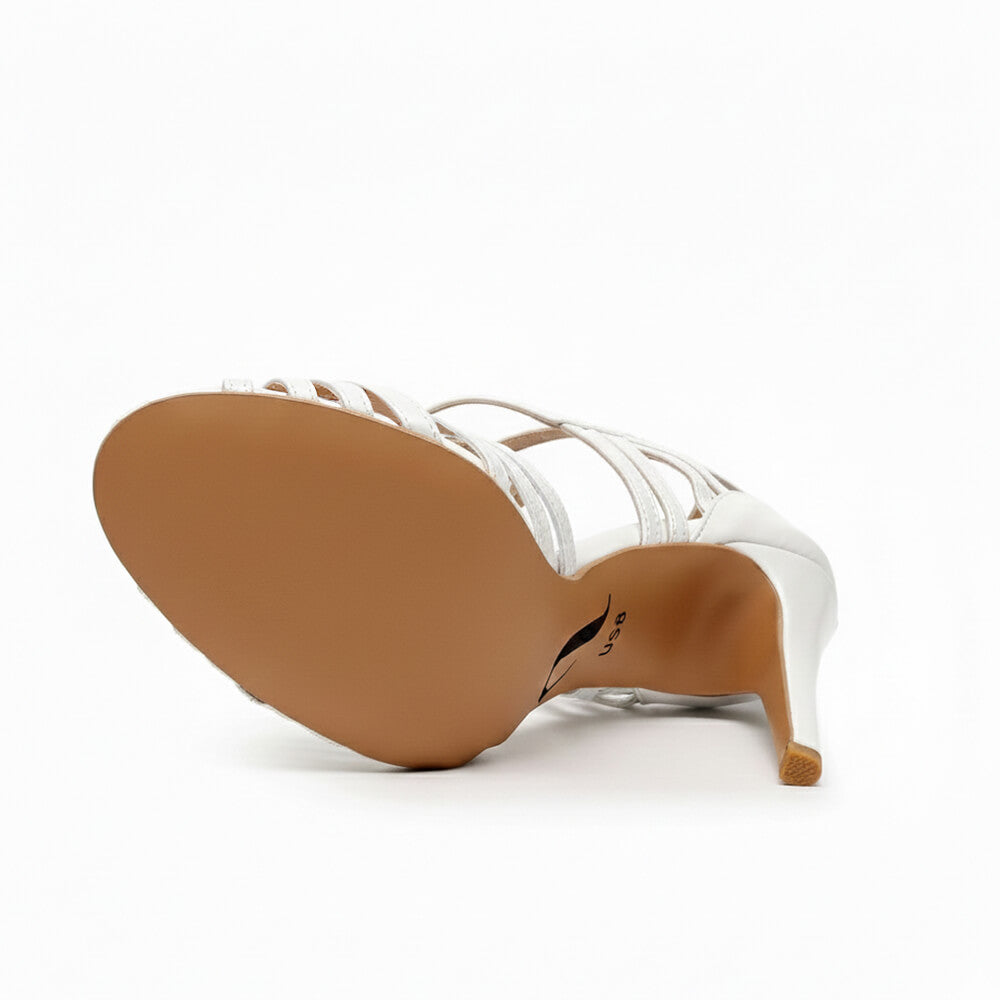 Livv - White Vegan Leather - Street Sole