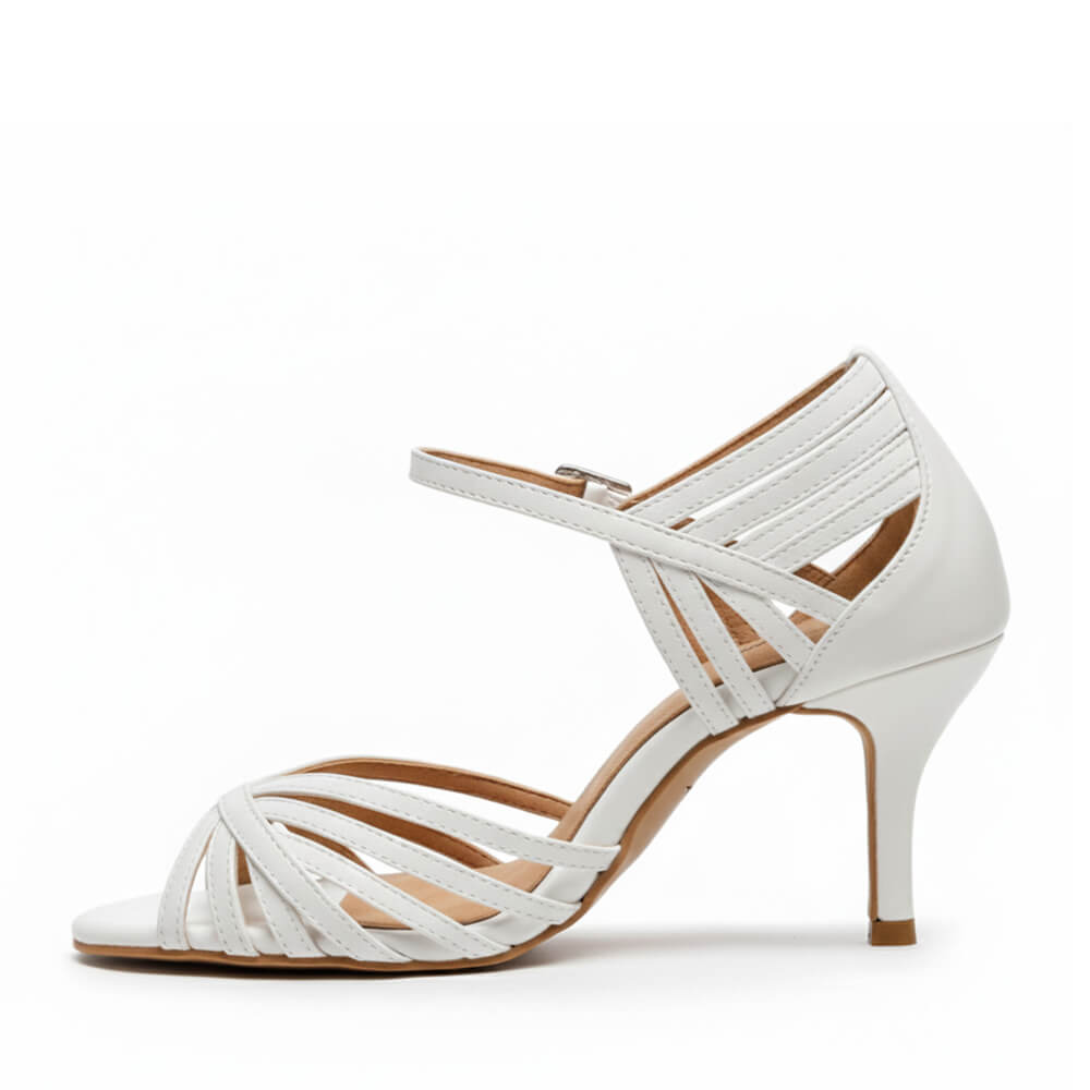 Livv - Cuir végan blanc - Semelle Street