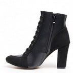 Logan Wide Fit - Daim végan noir - Semelle Street