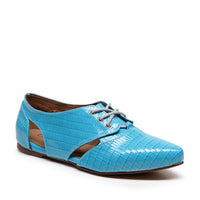 Madelaina - Aqua Alligator - Street Sole