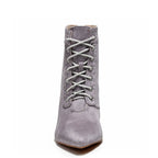 Madina - Grey Vegan Suede - Street Sole