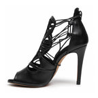 Magdelora - Black Vegan Leather - Street Sole