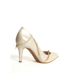 Mihrimah - Cuir végétalien ivoire - Semelle Street