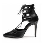 Namalia - Black Vegan Leather - Street Sole