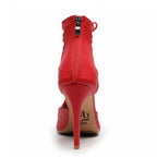 Namalia - Red Vegan Leather - Street Sole