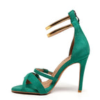 Noel - Green Vegan Suede - Street Sole