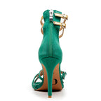 Noel - Green Vegan Suede - Street Sole